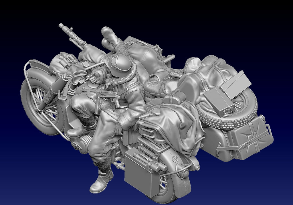 GG011 BMW Side-car WW2