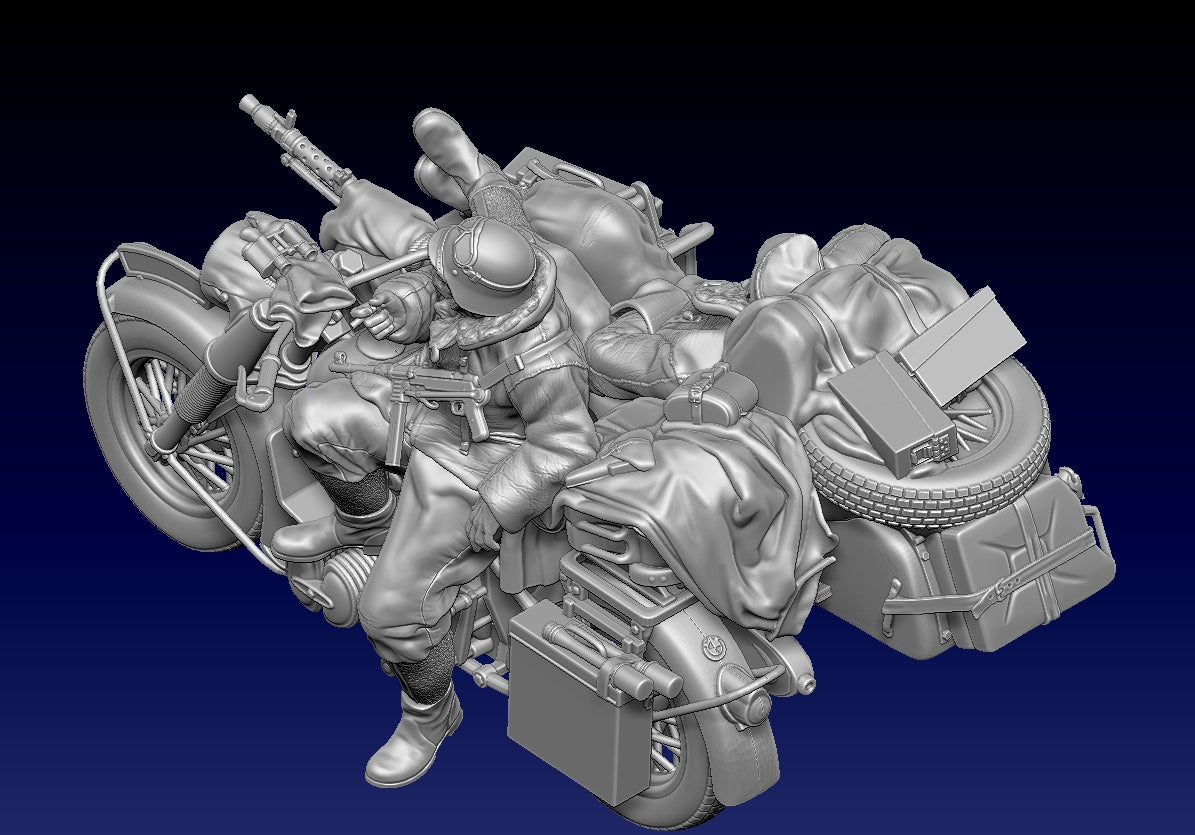 GG011 BMW Side-car WW2